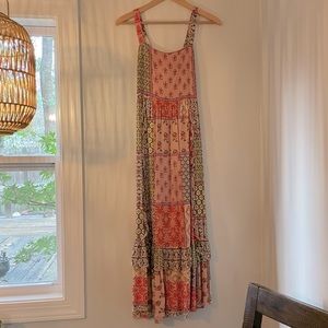 Abel the Label patchwork maxi dress